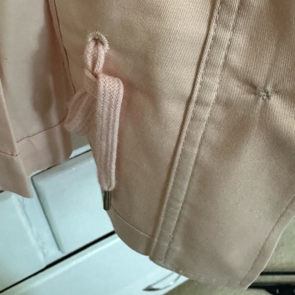 Ann Taylor Factory - baby pink combat style cotton jacket XL NWT - Picture 3 of 8